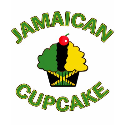 Jamaican Cupcake in Jamaican colors Shirts by greenbaby