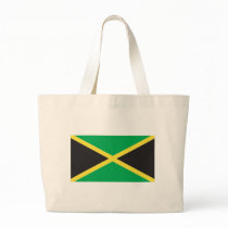 Jamaican Flag Art Canvas Bag