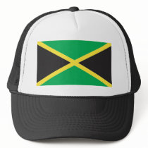 Jamaican Flag Art Mesh Hat