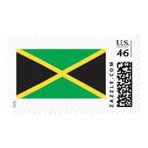 Jamaican Flag Art Postage