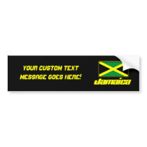 Jamaican Flag bumper stickers