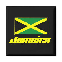 Jamaican Flag magnets by cutencomfy Jamaican Flag magnets