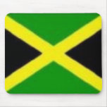 Jamaican flag mouse pads