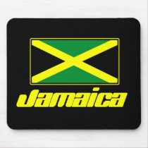 Jamaican Flag mousepads