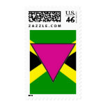 Jamaican Gay Pride Flag Postage