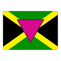 Jamaican Gay Pride Flag posters