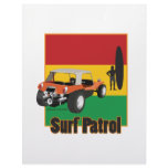 Jamaican Rasta Surfpatrol Buggy Letterhead Design