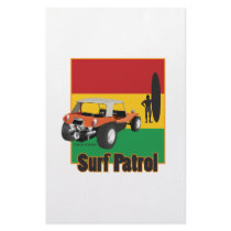 Jamaican Rasta Surfpatrol Buggy Stationery