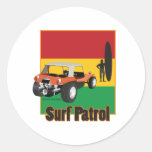 Jamaican Rasta Surfpatrol Buggy Sticker