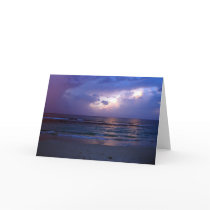 Jamaican Sunset Card