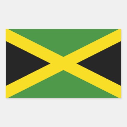 Jamaica's Flag Stickers