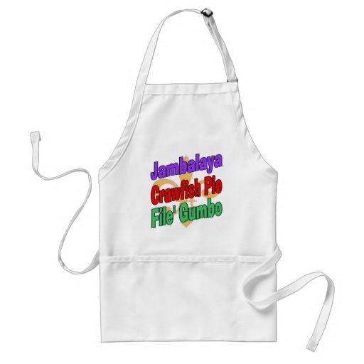 Jambalaya Crawfish Pie Apron