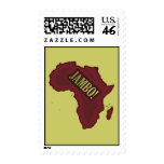 Jambo! The Swahili Word for Hello! Stamp