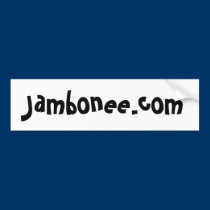 Jambonee.com Bumper Sticker bumper stickers