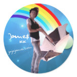 Jame$ stickers