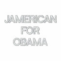 JAMERICAN FOR OBAMA embroidered shirts by chamberm JAMERICAN FOR OBAMA embroidered shirts