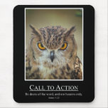 James 1:22 Be Doers of the Word Mousepad