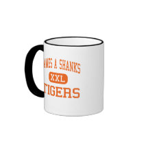 James A Shanks - Tigers - High - Quincy Florida mugs