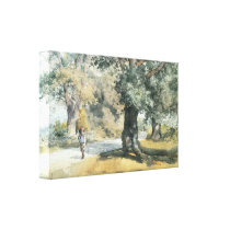 James Abbot McNeill Whistler - Whistlers Mother Canvas Print
