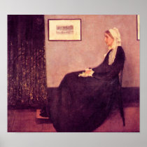 James Abbot McNeill Whistler - Whistler's Mother Posters