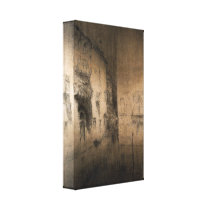 James Abbott McNeill Whistler - Nocturne Palaces Canvas Print