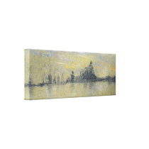 James Abbott McNeill Whistler - Sunset, Venice Canvas Prints