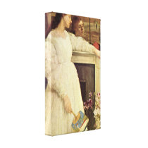 James Abbott McNeill Whistler - Symphony in White Stretched Canvas Prints