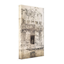 James Abbott McNeill Whistler - The Balcony Canvas Print