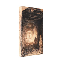 James Abbott McNeill Whistler - The Beggars Gallery Wrapped Canvas