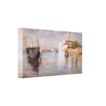 James Abbott McNeill Whistler - The Cemetery Stretched Canvas Print