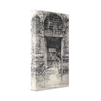 James Abbott McNeill Whistler - The Doorway Canvas Print