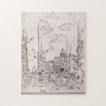 James Abbott McNeill Whistler-The Piazzetta puzzle