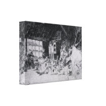 James Abbott McNeill Whistler - The smithy Canvas Prints