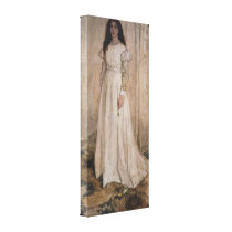 James Abbott McNeill Whistler - The white girl Gallery Wrapped Canvas
