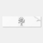 James   Bot Bumper Stickers