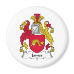 James Family Crest magnets