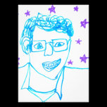 James Franco with Glasses Print photography