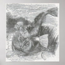 James Johonnot - Angler-Fish Print