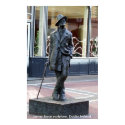 James Joyce statue poster