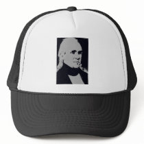 James K. Polk silhouette hats