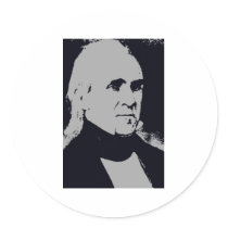 James K. Polk silhouette stickers by llewsilverhand2 James K. Polk silhouette stickers
