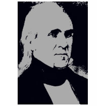 James K. Polk silhouette t-shirts by llewsilverhand2 James K. Polk silhouette t-shirts