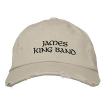 James King Band embroidered hats