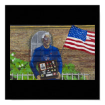 James Loran Bailey - Canvas Print by twelveostudio James Loran Bailey - Canvas Print