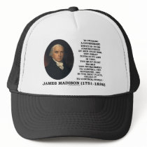 James Madison Framing A Government Control Itself Hats