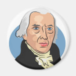 James Madison Fridge Magnet