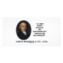 James Madison If Men Were Angels No Gov't Would Be Personalized Photo Card