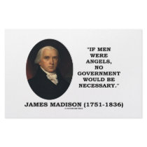 James Madison If Men Were Angels No Gov't Would Be Personalized Stationery