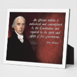 James Madison Militia Plaques
