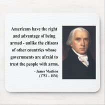 James Madison Quote 4b Mouse Mat